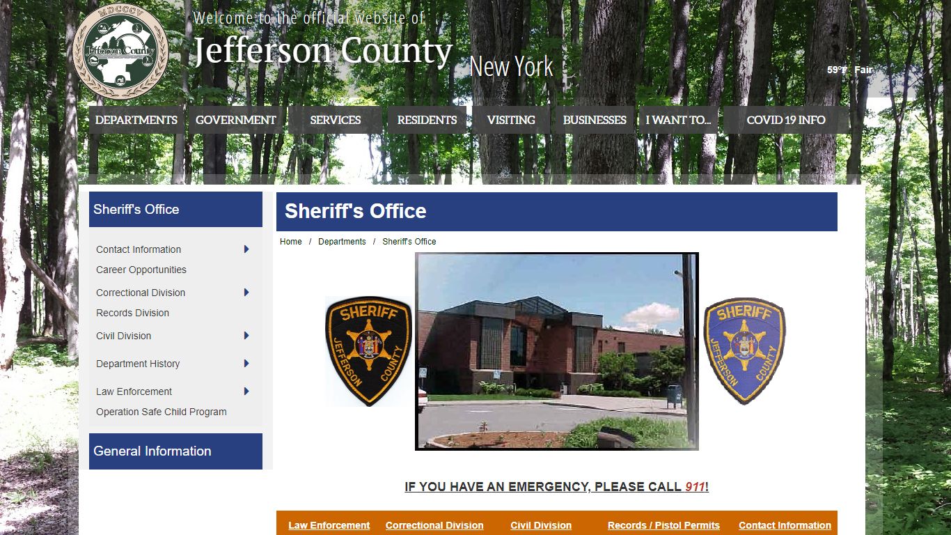 Welcome to Jefferson County, New York - Sheriff's Office